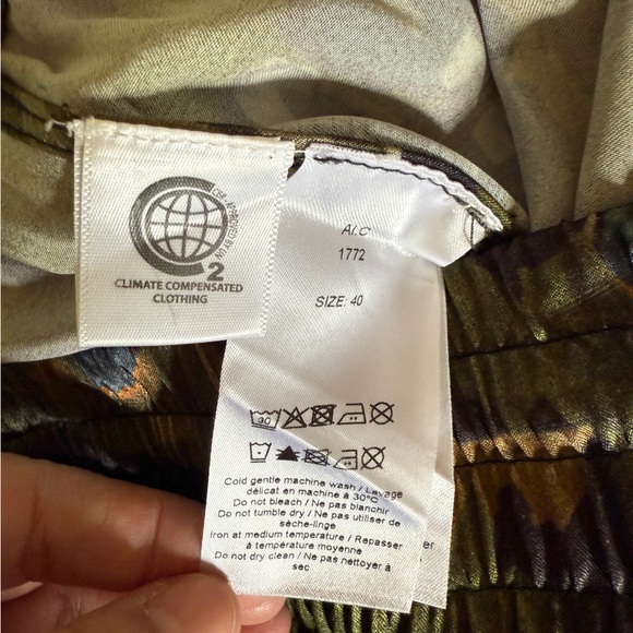 Ganni Camouflage Satin Skirt - Picture 3 of 13